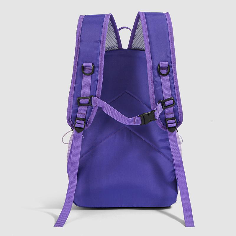 Color Block Backpack Unisex Commuter Large Capacity Lightweight Travel Backpack Student Schoolbag