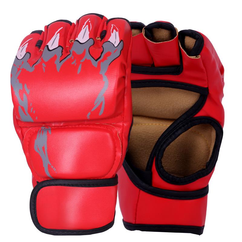 Adult Sanda Boxing Sparring Gloves - XL, Extra Thick Protective Gear