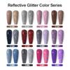 Flash Diamond Nail Polish Glue Nail Art Nail Art Glue Plastic Nail Polish Glue Popular Color Broken Diamond Leave-On