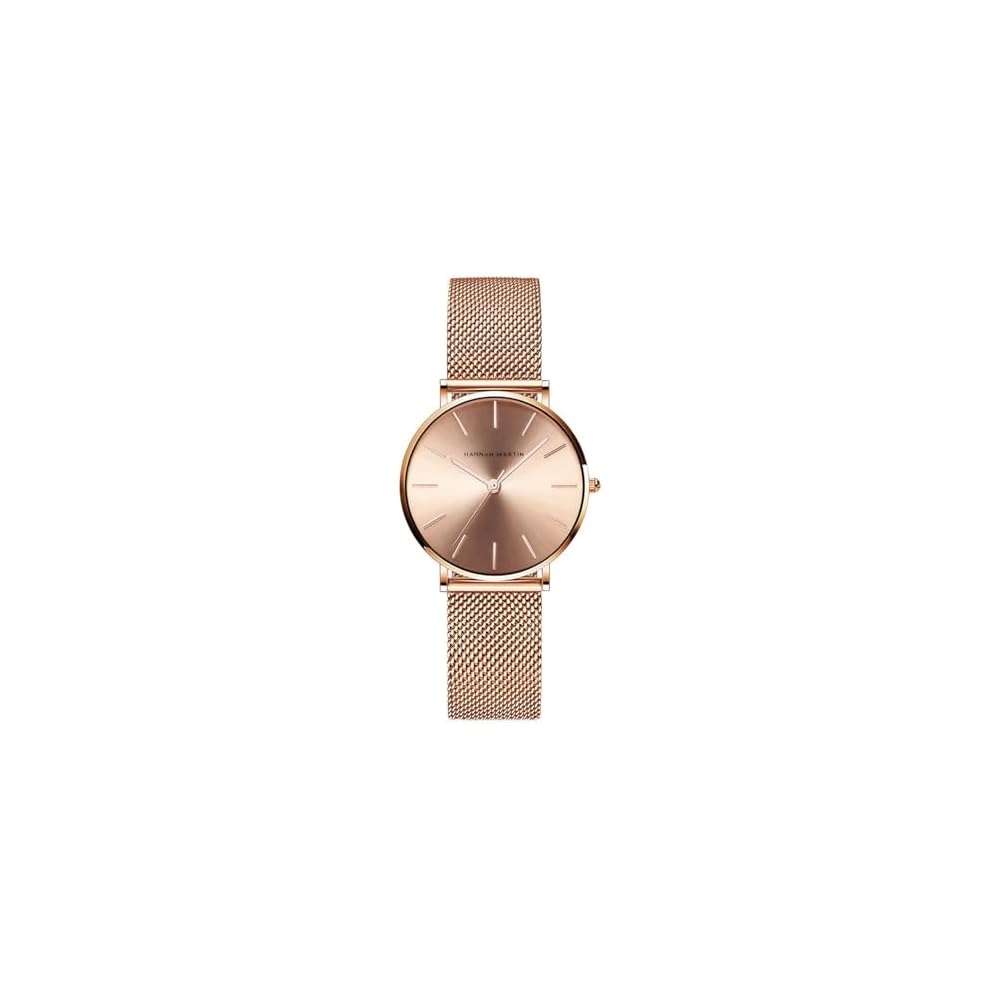 Hannah Martin Women s Classic Simple Quartz Watch Stylish Business Timepiece