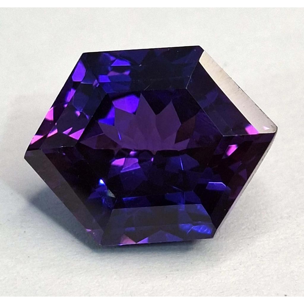 Stunning Purple Pink Tanzanite 13-15 Ct Fancy Cut Certified Loose Gemstone