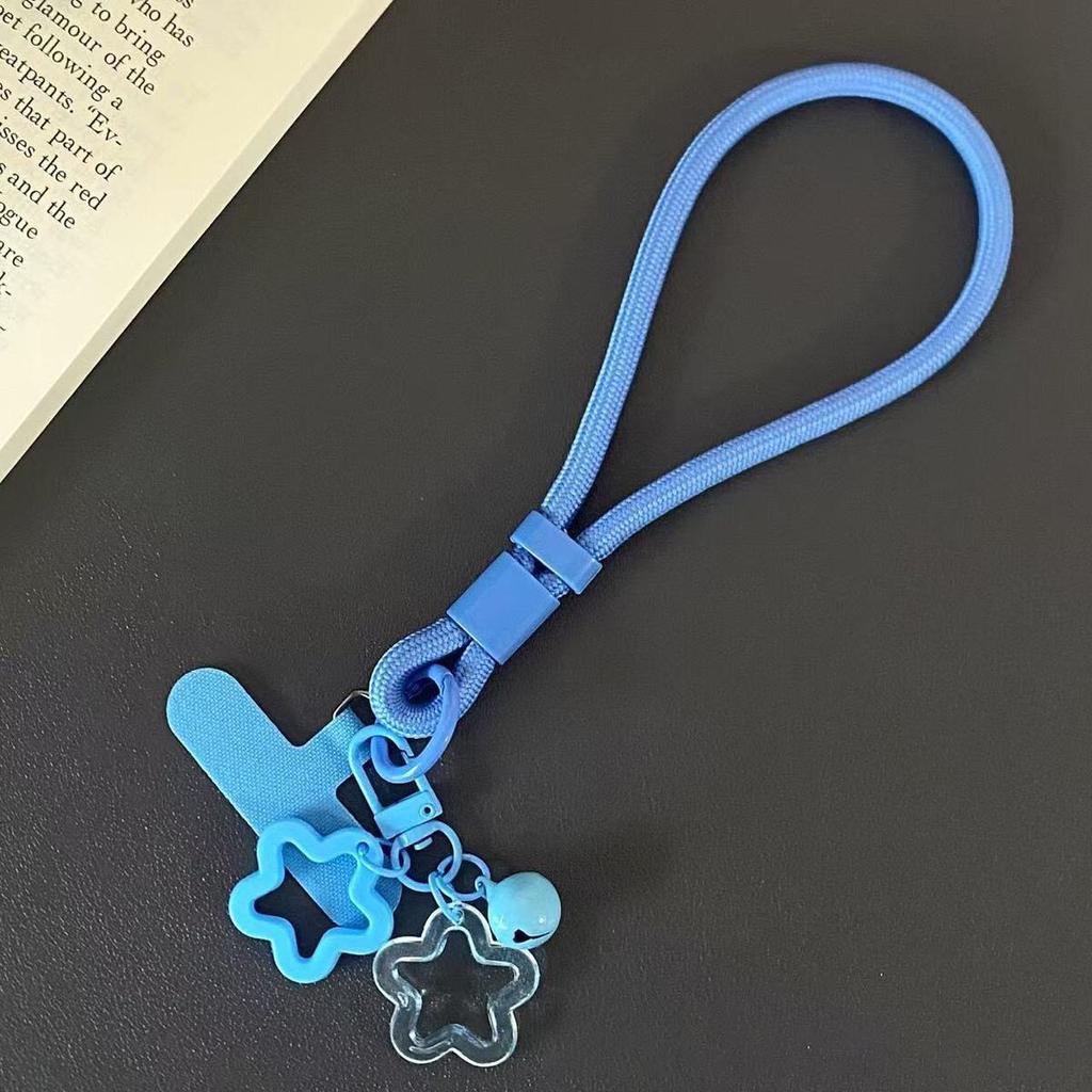 Phone Lanyard Wrist Strap Phone Case Connection Piece Phone Case Universal Accessories star Bell Portable Pendant