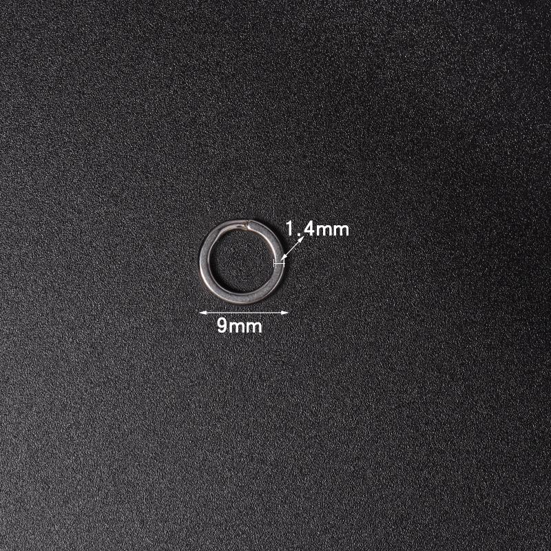 Louleur 316 Stainless Steel Keyring Split Ring Key Ring For Key Chain Keychain Diy Jewelry Making Sleutelhanger Key Rings