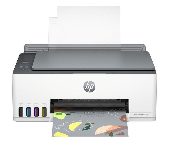 HP Smart Tank 580 Color Ink Multifunction Device with Wi-Fi & BLE