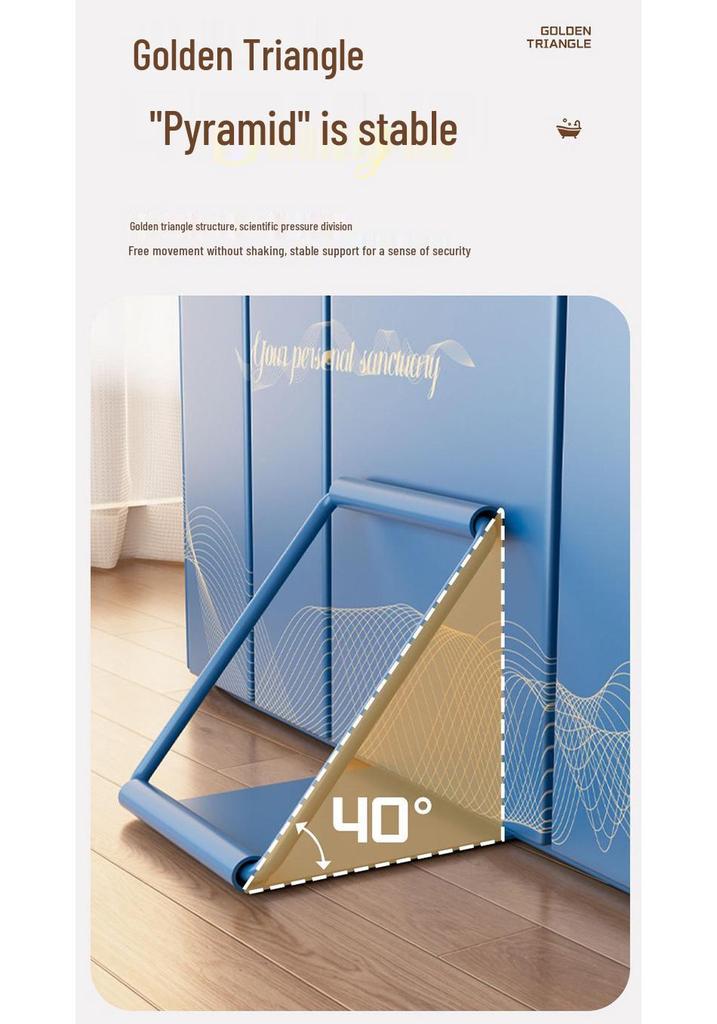 Portable Adult Ice Bath Tub: No Installation or Inflation Needed, Full Body, Large Size, Foldable