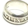 TIFFANY&Co. Atlas 2003 Wide Accessory Jewelry Ring SV925 Silver