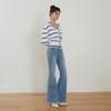 Egoiseuteu [Blue Label] Lace Stretch Denim Bootcut Pants Es2Odp02