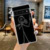 funny Cute Cartoon Matchman For Google Pixel 9 8 7 6 Pro Phone Case Soft For Pixel 6A 5 4 5A 4A 3A XL 5G Silicone Clear Cover