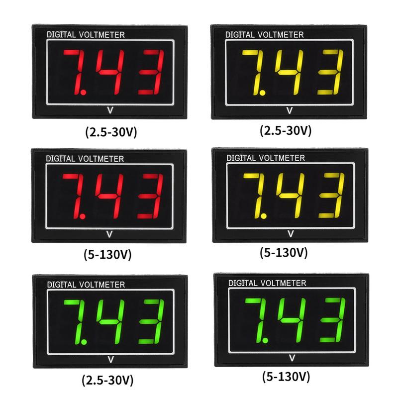Digital 0.56″ LED Display Waterproof High Precision Voltmeter  Voltage Meter Panel  Voltmeter Waterproof Voltage Meter
