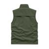 Men's Fall Winter Stand Collar Outdoor Casual Sports Vest with Sleeveless Design for Everyday Wear
