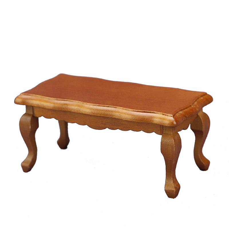 1:12 Scale Mini Dollhouse Coffee Table - Photography Scene Prop and Furniture Accessory
