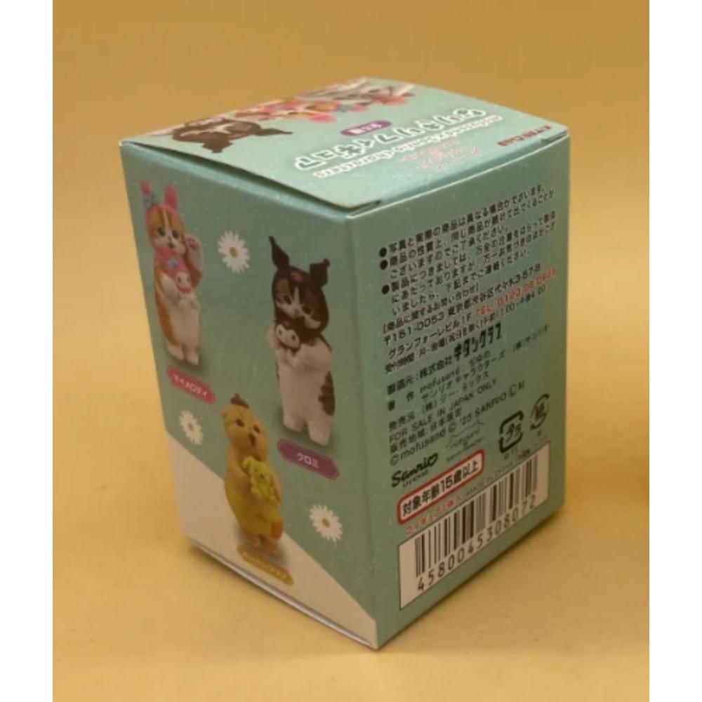 Mofusand X Sanrio Кошка-акула Косплей Sanrio Blind Box Kuromi Cinnamoroll Фигурки персонажей Игрушка Украшения Куклы Поклонники Детский подарок