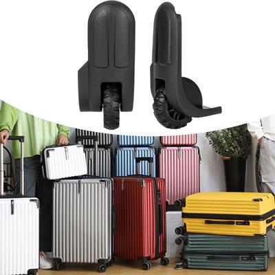 1 Pair Suitcase Wheels Luggages Wheels Swivels Castors Travel Luggages Wheels Easy To Install for Replacement Luggages