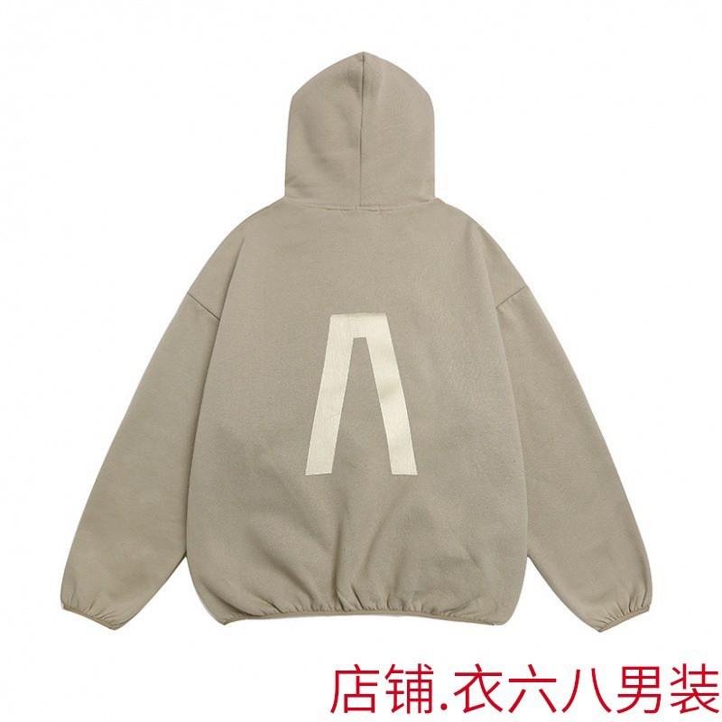 Unisex Streetwear Hoodie With Bold Letter Print Oversized Fit Fleece-Lined Cotton Sweatshirt