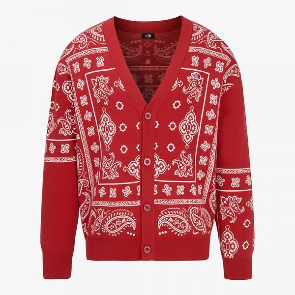 

The North Face Men S paiSley Cardigan Red nj5Sr55b RED/095