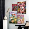 Anime Jojo Bizarre Adventure Retro Plakát Samolepicí Umění Voděodolný Papírový Samolepka Kavárna Bar Místnost Dekorace Stěny
