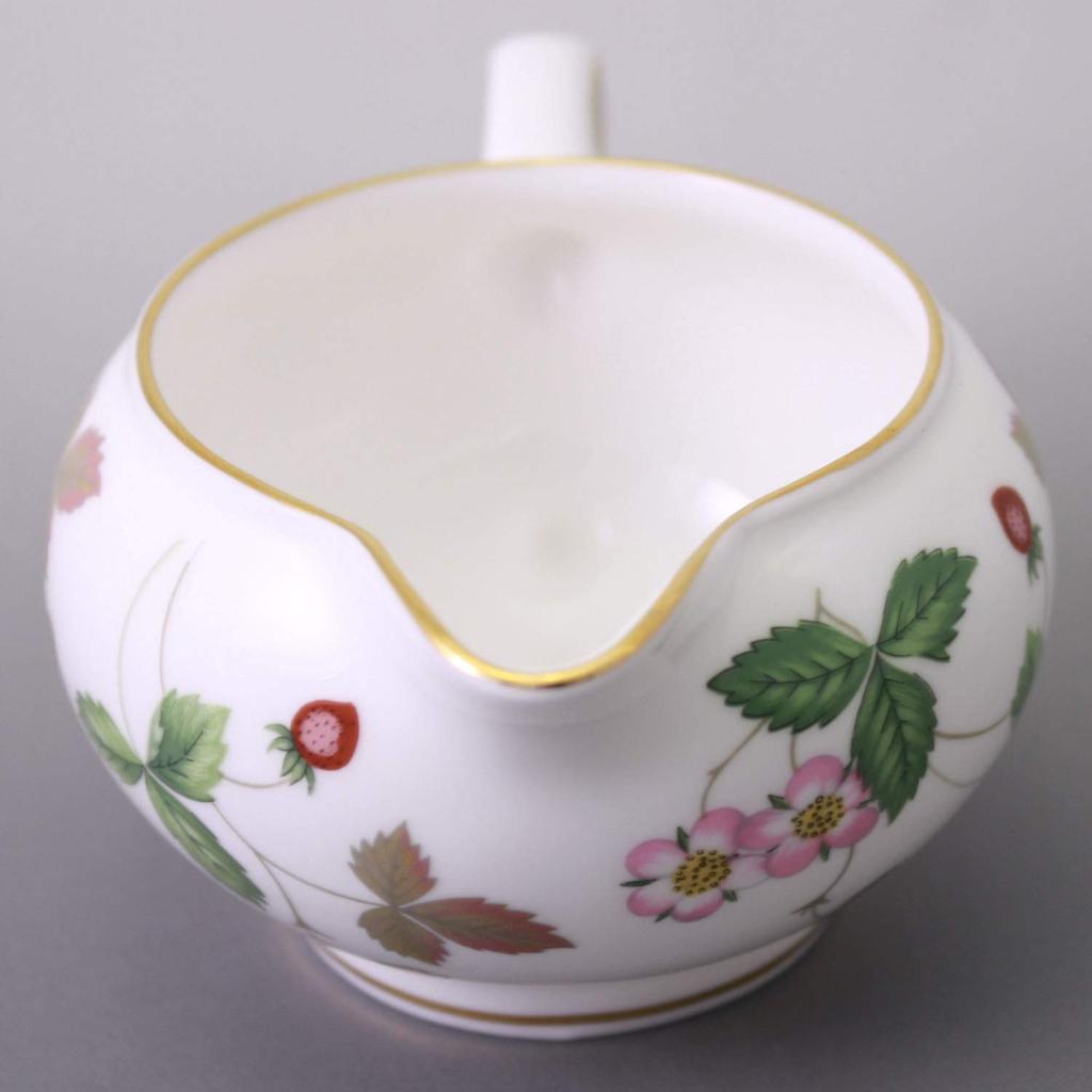 [Officially Imported] Wedgwood Wild Strawberry Tea Creamer, Small, Wedding Gift, 50105506978