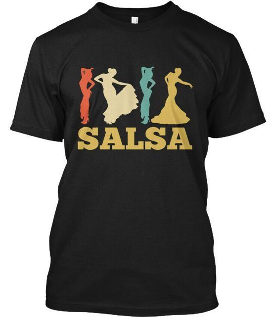 Salsa Dancing Retro T-Shirt XL