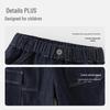 DAVE & BELLA Boys' Casual Denim Cargo Pants