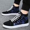 Fashion Men Sneakers High Top Canvas Shoes Men Fashion Platform Casual Shoes 2025 New Leisure Vulcanized Shoes Plus Size 48 Tenis Hombre