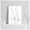 Abstract Minimalist Sexy Line Woman Wall Art Canvas Painting Nordic Posters And Prints Wall Pictures For Living Room Home Decor