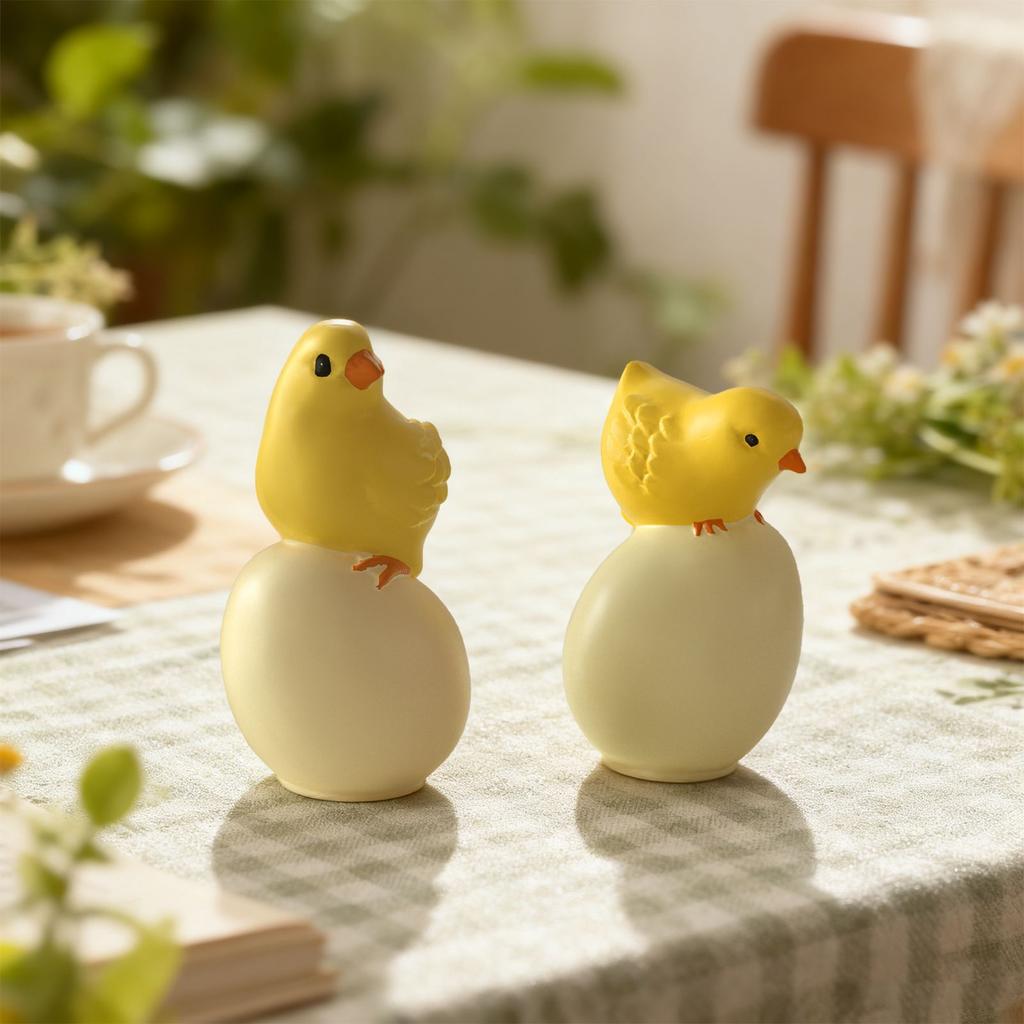 1-упаковка Силіконові форми 'Великоднє курча та яйце' | Ідеально для великодніх гіпсових фігурок, ароматичних свічок, виробів з епоксидної смоли | Ідеально