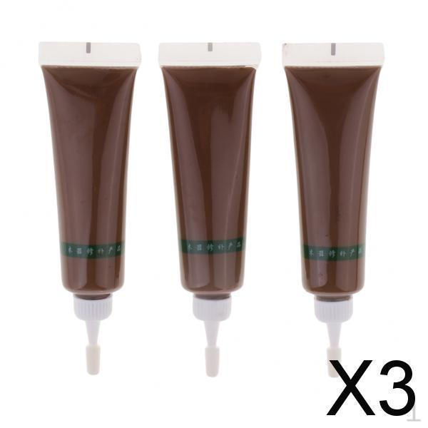 

3x3x Краска для реставрации деревянной мебели Паста для ремонта царапин на полу Светлый орех