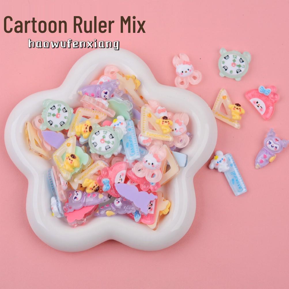 Mini Colorful Ice Cube Figurines: DIY Resin Pretend Play Accessories & Refrigerator Magnets