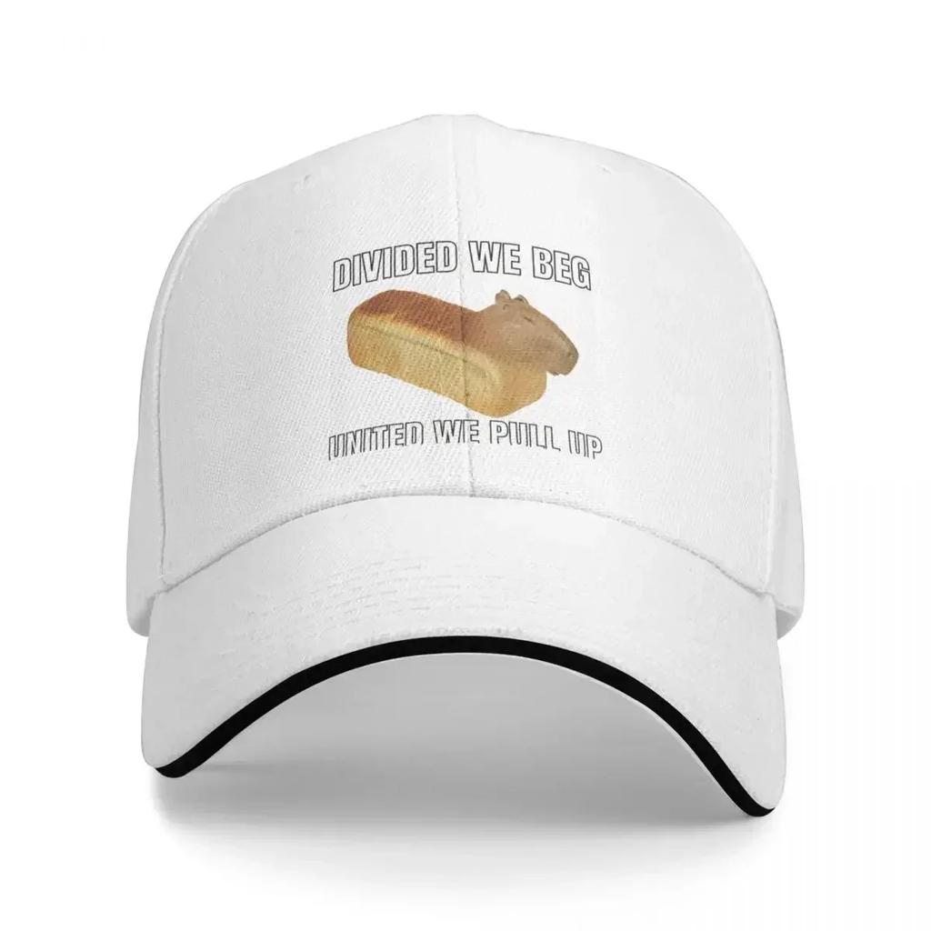 Bread Capy Baseball Cap Cute Foam Party Hat Sports Cap Snap Back Hat Women's Hats 2024 Men's