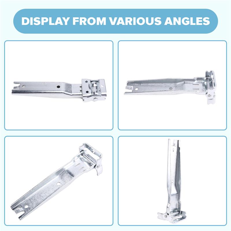 2007-2018 For Jeep Wrangler Compatible Silver Rear Tailgate Hinges 55395401AC Brand New