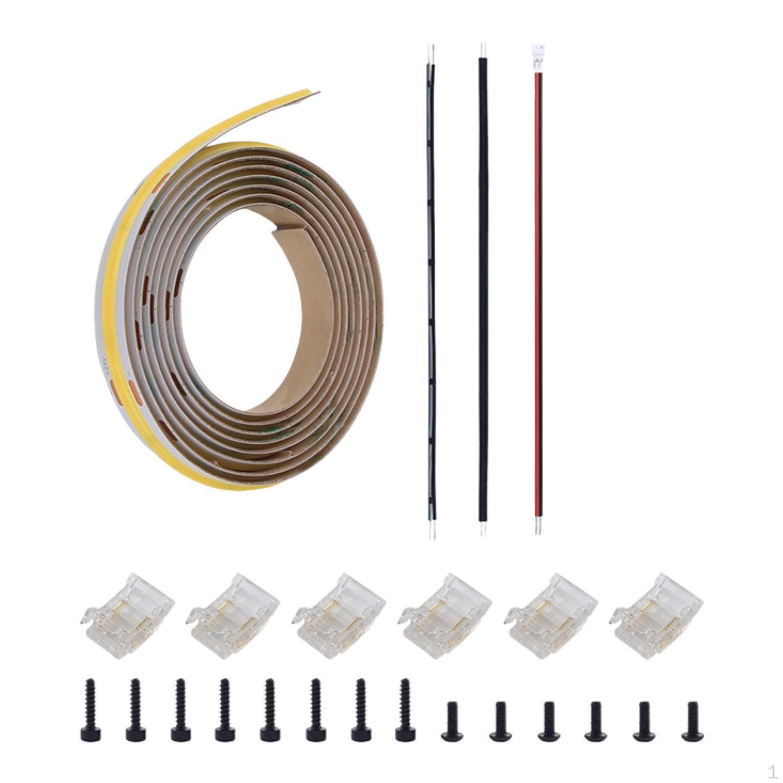 

3D Printer Accessories Light Lamp Kit Replacement with Screws and Connector Convenient Flexible