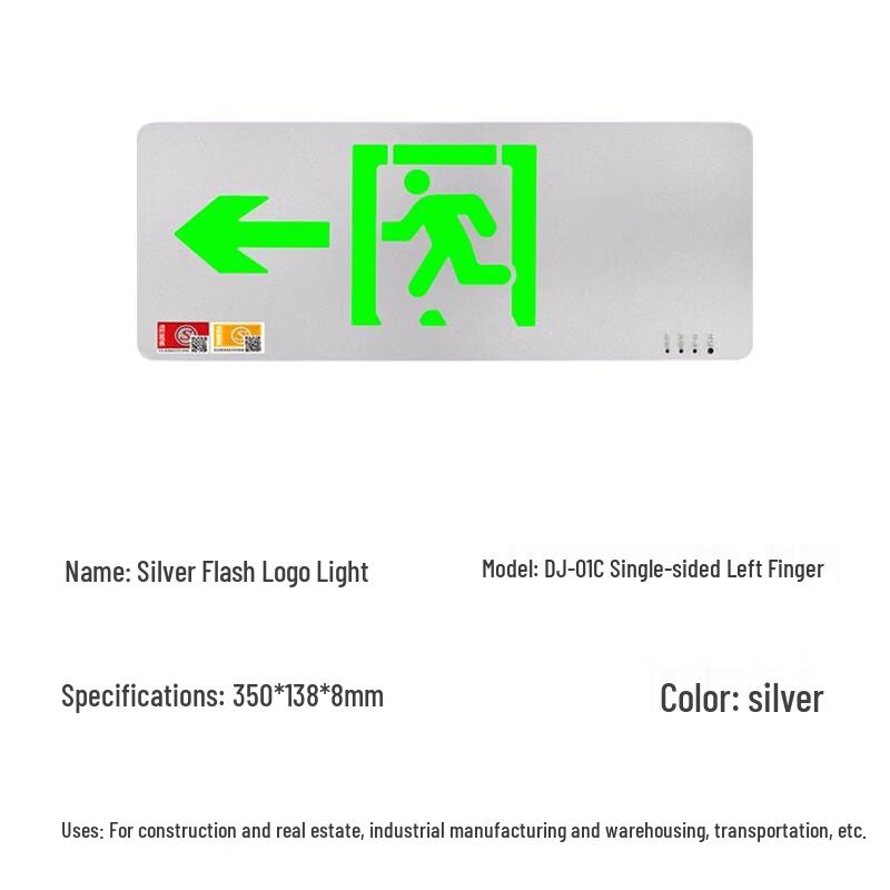 Dongjun Shiny Silver LED Indicator Light