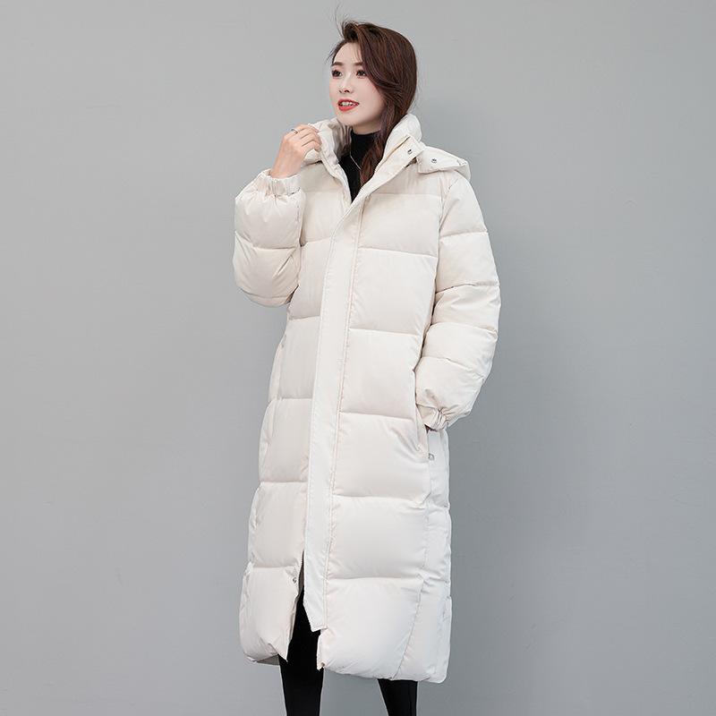 New Style, Same Style As Chinese Drama, Long Cotton-padded Jacket, Art Test, Winter Cotton-padded Jacket, Thickened Jacket