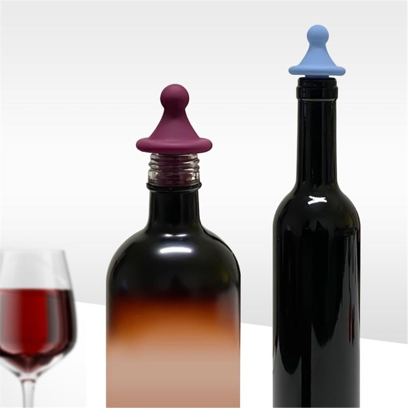Premium Silicone Wine Savers Caps Wine Corks Ensures Original Taste With Strong Seal Suitable For Restaurants And Bar