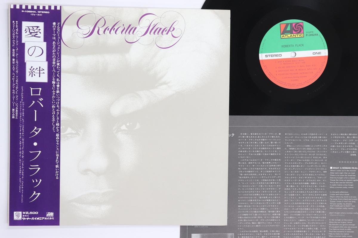

LP Record ROBERTA FLACK Roberta Flack P10524A ATLANTIC 1978 Japan Obi SoulFunk Used