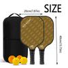 Durable Pickleball Paddles Set Lightweight Pickle Ball Rackets Pickleball Racquet  Sports Equipment