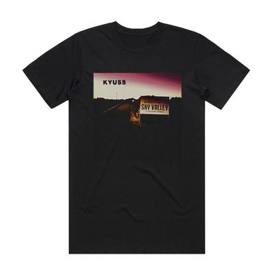 Nuova Popolare Maglietta Nera Kyuss Band Cotone Taglia Completa Vk129