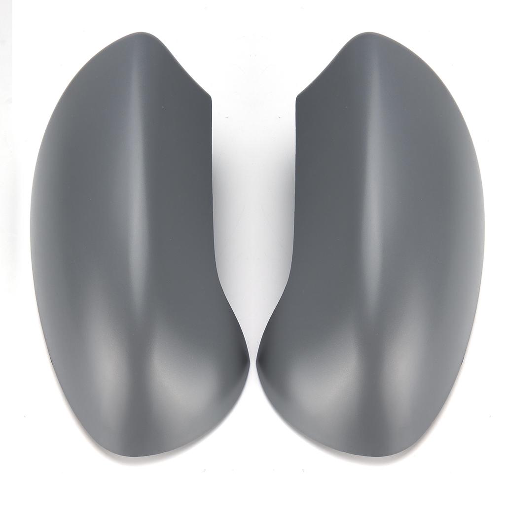 Pair Primer Gray Door Wing Mirror Cover Replacement For Nissan Qashqai 2007-2014 Rear Mirror Shell Case Trim