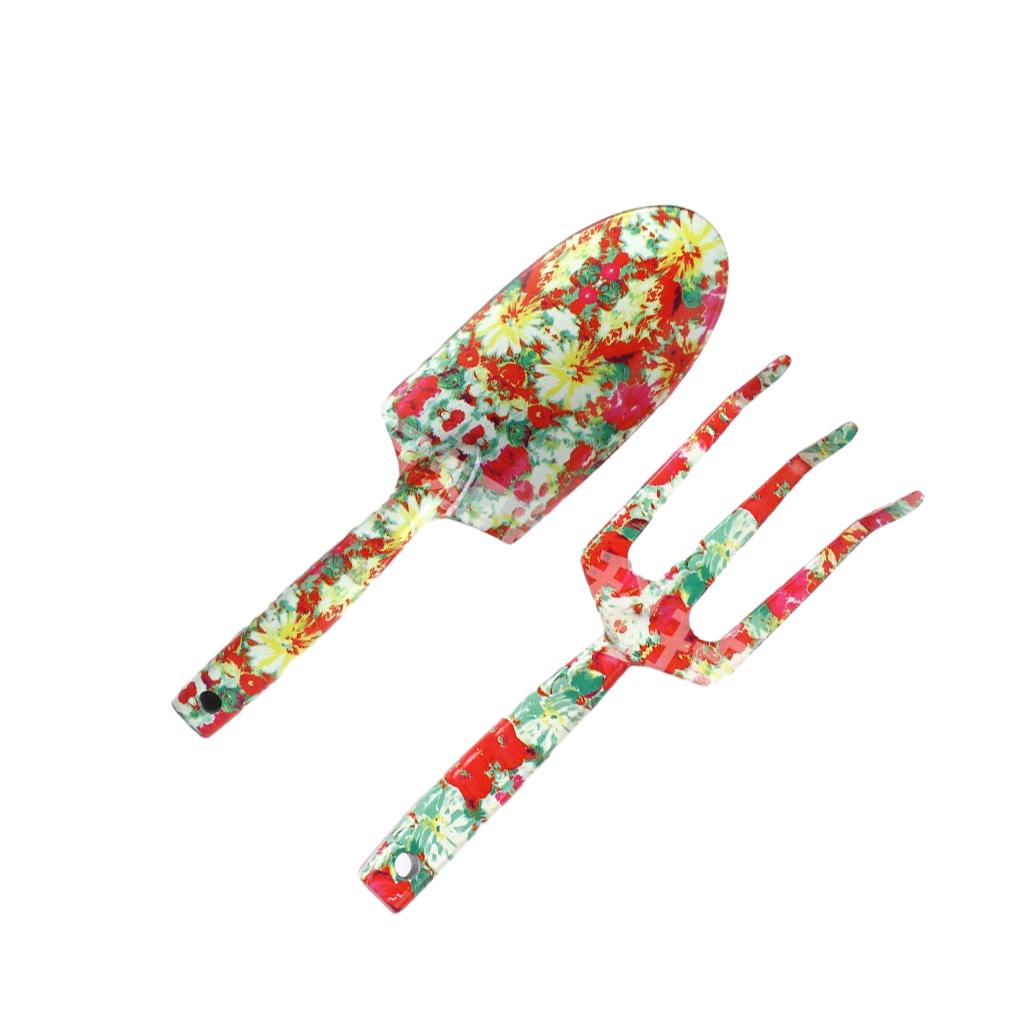 Metal Colorful Patten Alloy For Durable And Rustproof Gardening Smooth Surface Fluent Line Durability No Harm To Plants