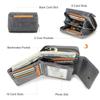 CONTACT'S Genuine Leather Women Wallets Short Bifold Wallet With Coin Purse Card Holder Small Money Bag