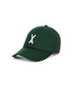 Bajal Va Applique Oversized Ball Cap Deep Green
