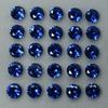 20 Pcs Natural Blue Sapphire Round Ring & Jewelry Gemstone CERTIFIED Lot 5x5 Mm Y-62150524