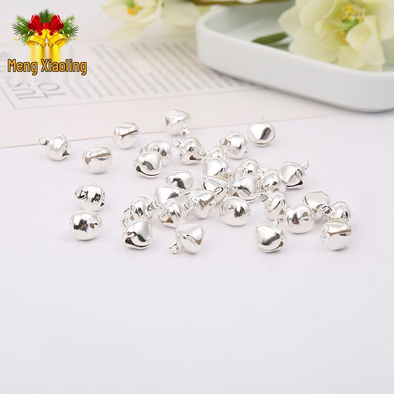 Colorful Metal Retro Christmas Bell Pet Jewelry Accessories