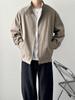Unisex Retro Distressed Detroit Workwear Jacket - Versatile Spring/Autumn Casual Outerwear
