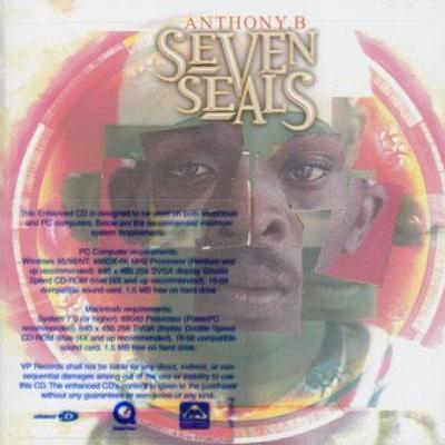 CD ANTHONY B - Seven Seals VPCD1557 VP 1999 US Reggae, Ska & Dub
