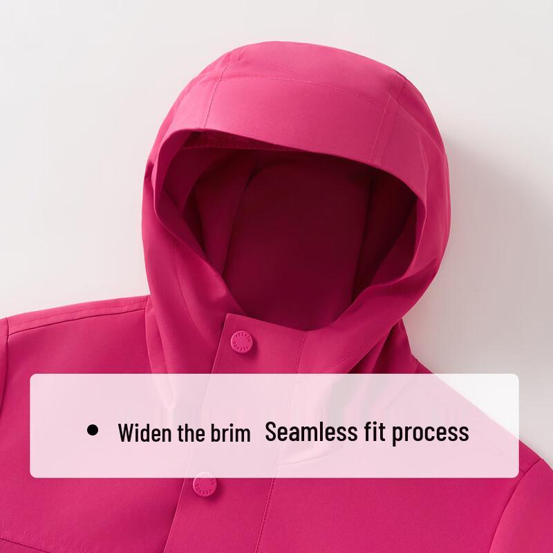 YEEHOO Kids' 3-in-1 Windproof Outerwear Jacket