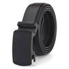Mens Leather Ratchet Belt with Automatic Buckle, Adjustable Belt(35MM)