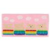 Rainbow Bear Days 3 Bath Towel Pink