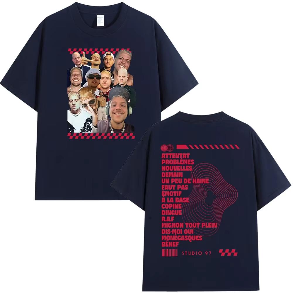 Rapper Plk Portrait Graphic T-shirts Men Women Clothing Fashion Hip Hop T-shirts Casual Cotton Short Sleeves T Shirts Streetwear