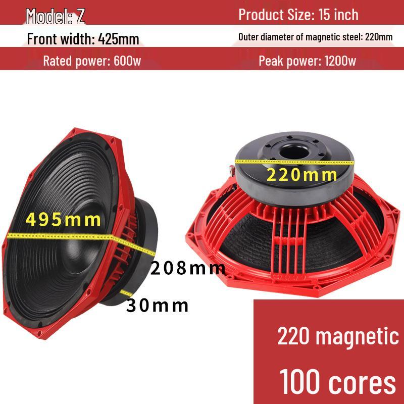 10, 12, 15, 18-inch KTV Subwoofer & Mid-bass Treble Pro Home Audio Speaker
